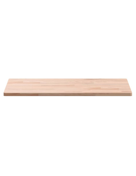 Piano Tavolo 60x40x1,5cm Rettangolare Legno Massello Faggio