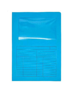 CF20 CARTELLINE C/FINESTRA 200GR BL