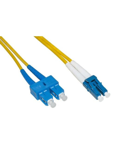 CAVO FIBRA OTTICA 3 MT LC/SC SINGLEMODE DUPLEX 9/125 OS2