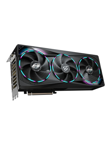 GIGABYTE AORUS GeForce RTX 5070 MASTER 12G Scheda Grafica - 12GB GDDR7, 192 bit, PCI-E 5.0, 2715 MHz Core Clock, 3 x DP 2.1a, 1 
