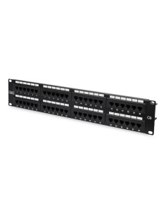 PATCH PANEL 48 PORTE NON SCHERMATO UTP CAT6 8 POLI RACK 19 2 UNIT?