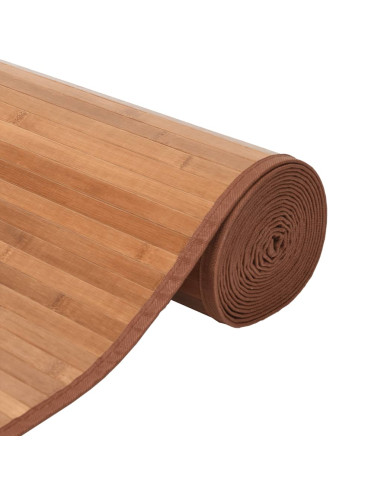 Tappeto Rettangolare Naturale 60x200 cm in Bambù