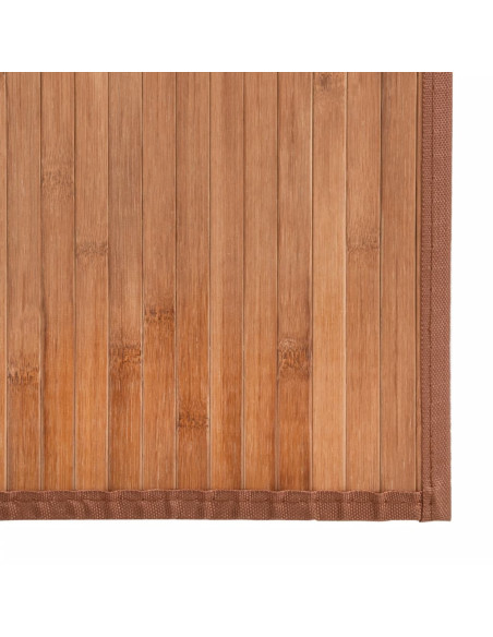 Tappeto Rettangolare Naturale 60x100 cm in Bambù