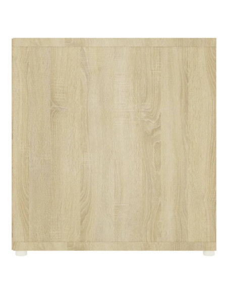 Mobili TV 2 pz Rovere Sonoma 107x35x37 cm in Truciolato