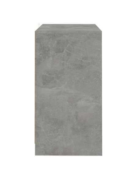 Credenza Grigio Cemento 70x41x75 cm in Truciolato