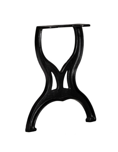 Gambe per Panca 2 pz a Forma di X in Ghisa