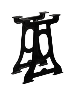 Gambe per Tavolo da Pranzo 2 pz a Forma di Y in Ghisa