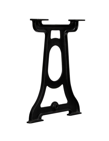 Gambe per Tavolo da Pranzo 2 pz a Forma di Y in Ghisa