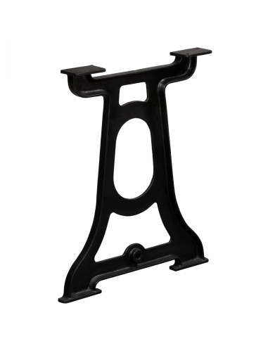 Gambe per Tavolo da Pranzo 2 pz a Forma di Y in Ghisa