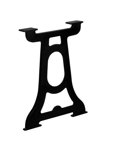 Gambe per Tavolo da Pranzo 2 pz a Forma di Y in Ghisa