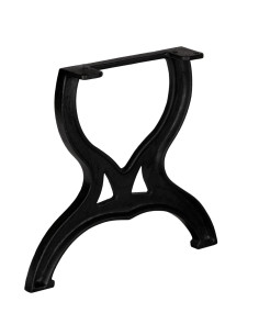 Gambe per Tavolino da Caffè 2 pz a Forma di X in Ghisa 2