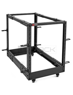 RACK OPEN FRAME 15U NERO