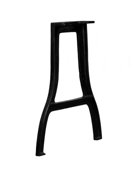 Gambe per Tavolo da Pranzo 2 pz a Forma di A in Ghisa