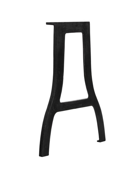 Gambe per Tavolo da Pranzo 2 pz a Forma di A in Ghisa