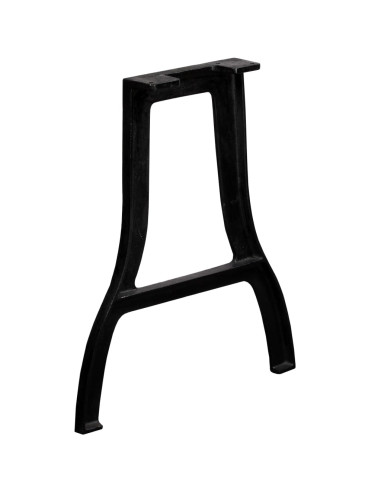 Gambe per Tavolo da Pranzo 2 pz a Forma di A in Ghisa