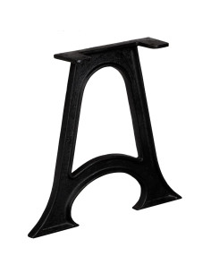 Gambe per Tavolino da Caffè 2 pz Base ad Arco Forma di A Ghisa 2