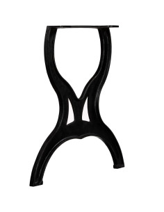 Gambe per Tavolo da Pranzo 2 pz a Forma di X in Ghisa 2