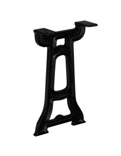 Gambe per Panca 2 pz a Forma di Y in Ghisa 2