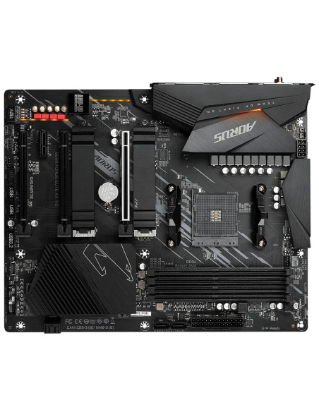 GIGABYTE B550 AORUS ELITE AX V2 Scheda madre - CPU AMD Ryzen 5000, VRM a 12+2 fasi, fino a 4733 MHz DDR4, 1xPCIe 4.0 + 1xPCIe 3.