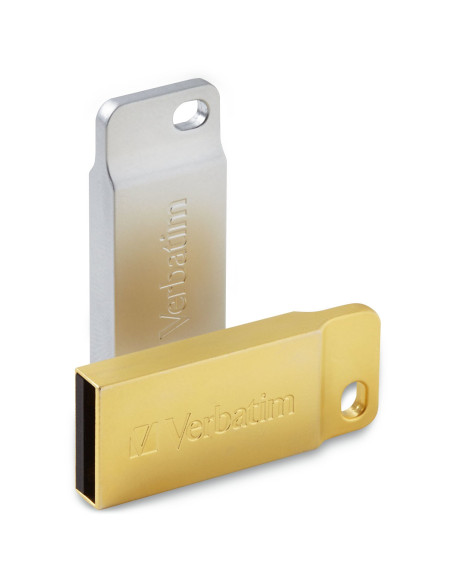 Verbatim Metal Executive - Memoria USB da 16 GB - Argento