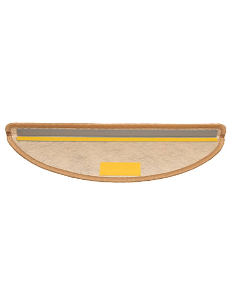 Tappeti Autoadesivi Scale Aspetto Sisal 30 pz 56x17x3 cm Sisal