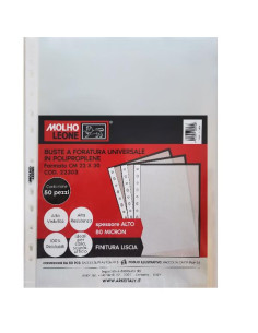 CF50 BUSTE FOR.UNIV.22X30 LIS 80MIC