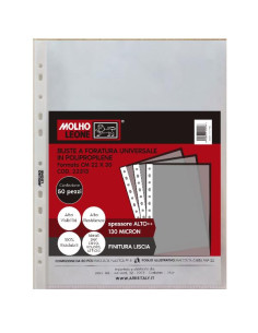 CF50BUSTE FOR.UNIV.22X30 LIS 130MIC 2