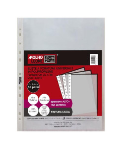 CF50BUSTE FOR.UNIV.22X30 LIS 100MIC 2