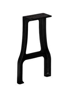 Gambe per Panca 2 pz a Forma di A in Ghisa 2