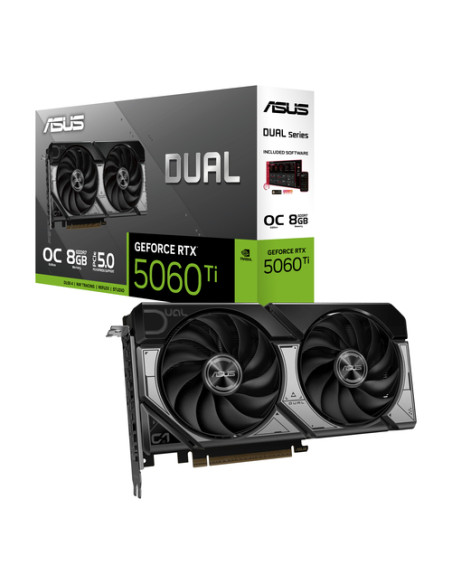 ASUS Dual -RTX5060TI-O8G NVIDIA GeForce RTX 5060 Ti 8 GB GDDR7
