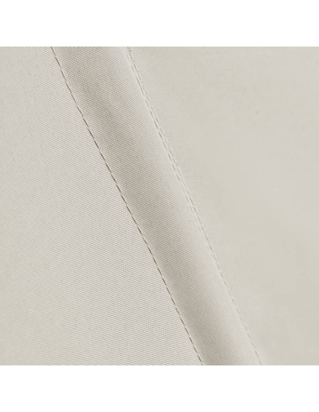 Tenda Laterale per Balcone Pieghevole Crema 210x210 cm