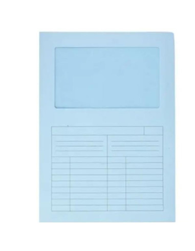 CF50 CARTELLINE C/FINESTRA 120GR BL