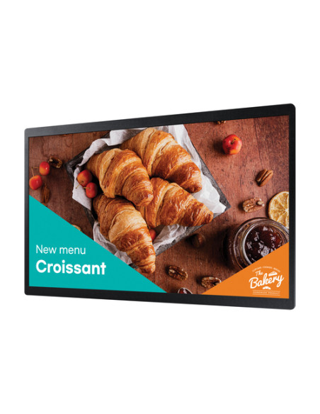 Samsung QB24C Pannello piatto per segnaletica digitale 61 cm (24") LED Wi-Fi 250 cd/m² Full HD Nero Processore integrato Tizen 