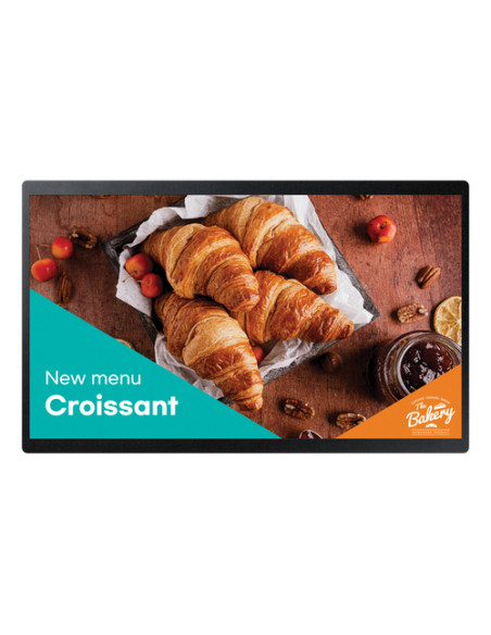 Samsung QB24C Pannello piatto per segnaletica digitale 61 cm (24") LED Wi-Fi 250 cd/m² Full HD Nero Processore integrato Tizen 