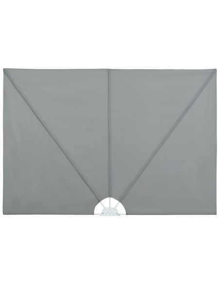 Tenda Laterale per Terrazza Pieghevole Grigio 300x200 cm