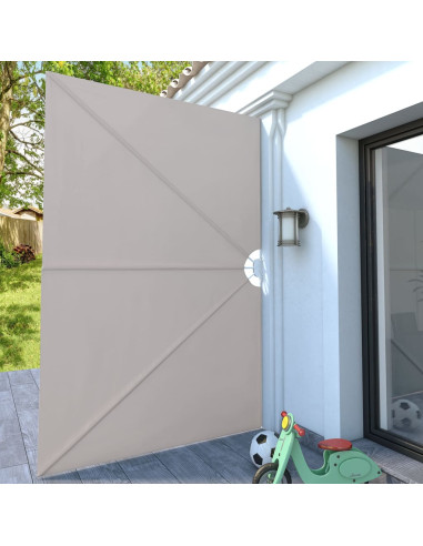 Tenda Laterale per Terrazza Pieghevole Crema 300x200 cm
