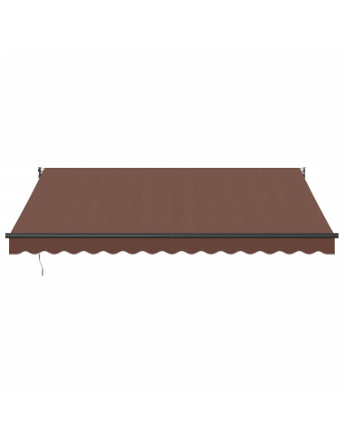 Tenda da Sole Retrattile Automatica 400x300 cm Marrone