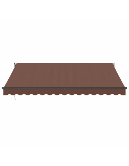 Tenda da Sole Retrattile Automatica 400x300 cm Marrone