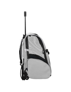 Carrello per animali domestici 3 in 1 design grigio 48x32x57 cm tessuto Oxford