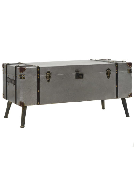 Tavolino da caffè in legno ingegnerizzato 102x51x47,5 cm
