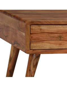 Tavolino da Caffè Massello con Cassetto Intagliato 100x50x40 cm 2