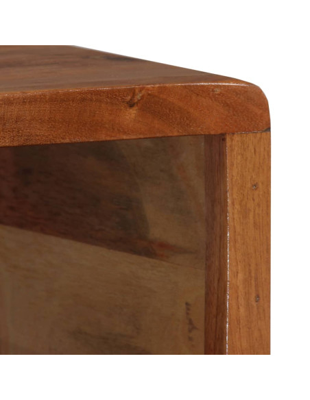 Tavolino da Caffè Massello con Cassetto Intagliato 100x50x40 cm