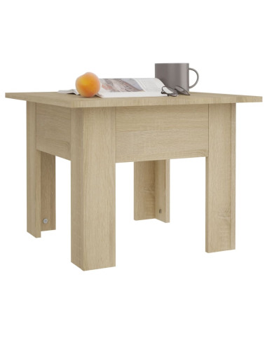 Tavolino da Salotto Rovere Sonoma 55x55x42 cm in Truciolato