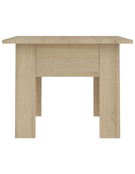 Tavolino da Salotto Rovere Sonoma 55x55x42 cm in Truciolato