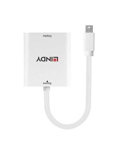 Lindy 41069 cavo e adattatore video Mini DisplayPort HDMI tipo A (Standard) Bianco