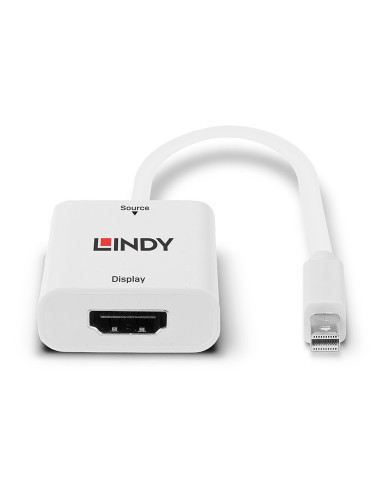 Lindy 41069 cavo e adattatore video Mini DisplayPort HDMI tipo A (Standard) Bianco