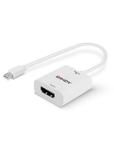 Lindy 41069 cavo e adattatore video Mini DisplayPort HDMI tipo A (Standard) Bianco