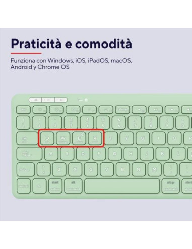 LYRA COMPACT WIRELESS KEYBOARD