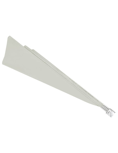 Tenda Laterale per Balcone Pieghevole Crema 160x240 cm