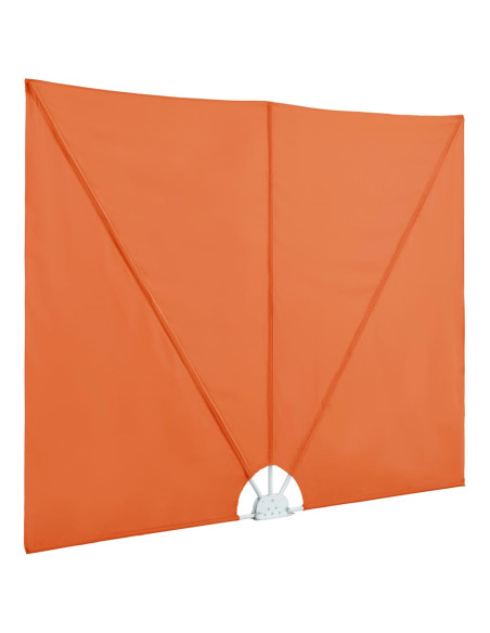 Tenda Laterale per Terrazza Pieghevole Terracotta 400x200 cm